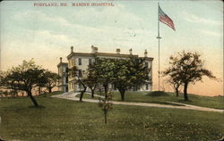 Marine Hospital Portland, ME Postcard Postcard Postcard