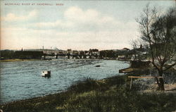Merrimac River at Haverhill, Mass Postcard