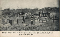 Bellingham Hill From Chester Ave. Postcard