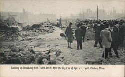 After the Big Fire Postcard