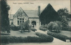 Public Library Nahant, MA Postcard Postcard Postcard