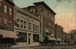 Bank and Richardson Buildings Main Street Leominster, MA Postcard Postcard Postcard