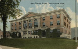 State Normal School North Adams, MA Postcard Postcard Postcard