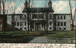 Old High School Postcard