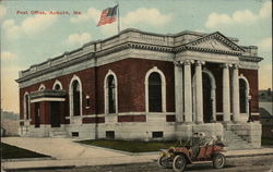 Post Office Auburn, ME Postcard Postcard Postcard