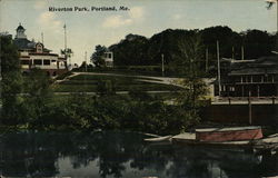 Riverton Park Portland, ME Postcard Postcard Postcard