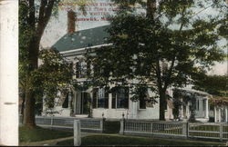 Harriett Beecher Stowe's House Brunswick, ME Postcard Postcard Postcard