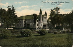 National Soldiers' Home, Home Theatre Postcard