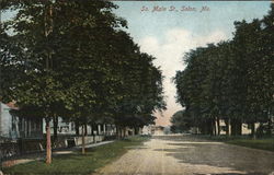 So. Main St. Solon, ME Postcard Postcard Postcard