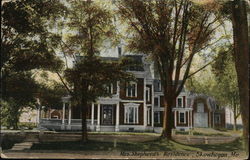 Mrs. Shepherd's Residence Skowhegan, ME Postcard Postcard Postcard