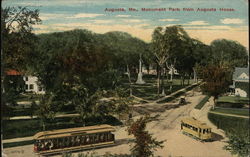 Monument Park from Augusta House Monument Park from Augusta House