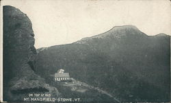 On Top of Old Mt. Mansfield Postcard