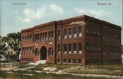 Dana School Rutland, VT Postcard Postcard Postcard