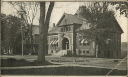 Kimball Public Library Randolph, VT Postcard Postcard Postcard