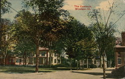 The Common Windsor, VT Postcard Postcard Postcard