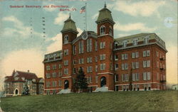 Goddard Seminary and Dormitory Postcard