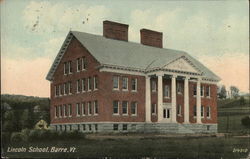 Lincoln School Barre, VT Postcard Postcard Postcard