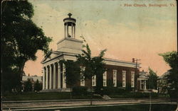 First Church Burlington, VT Postcard Postcard Postcard