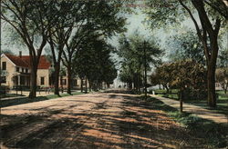 Main Street Ayer, MA Postcard Postcard Postcard