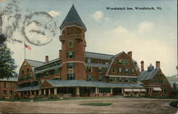 Woodstock Inn Vermont Postcard Postcard Postcard