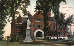 Spaulding Graded School Postcard