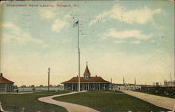 Government Naval Landing Newport, RI Postcard Postcard Postcard