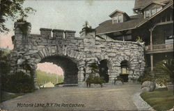 The Port Cochere Mohonk Lake, NY Postcard Postcard Postcard