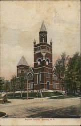 Baptist Church Geneva, NY Postcard Postcard Postcard