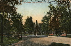 Union Park Hornell, NY Postcard Postcard Postcard