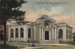 Golversville Free Library Postcard