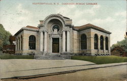 Carnegie Public Library Gloversville, NY Postcard Postcard Postcard