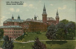 Rhode Island Hospital Providence, RI Postcard Postcard Postcard