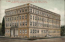 Y.M.C.A. Building South Bend, IN Postcard Postcard Postcard