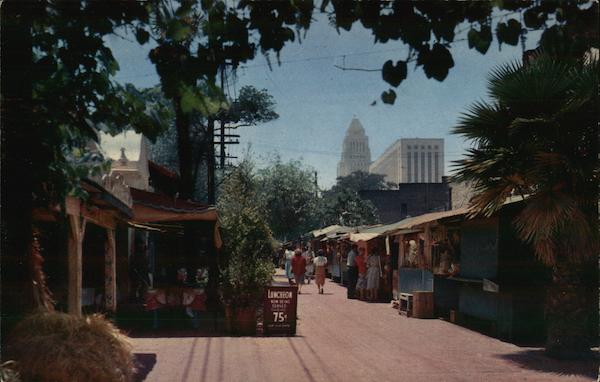 Olvera Street Los Angeles California