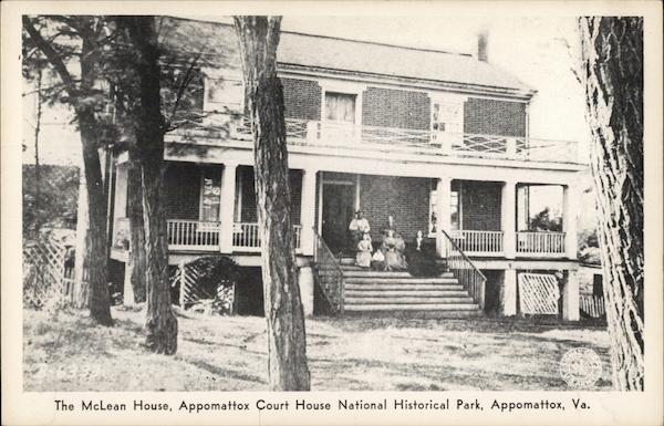 The McLean House, Appomattox Court House National Historical Park Virginia