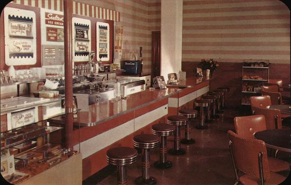 Soda Fountain at Fernwood Bushkill Pennsylvania