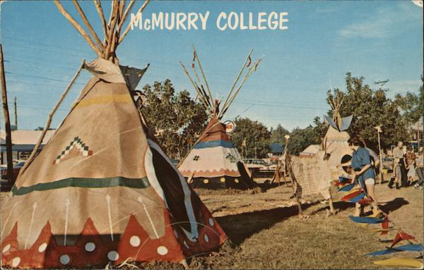 McMurry College - Teepee Village Abilene Texas