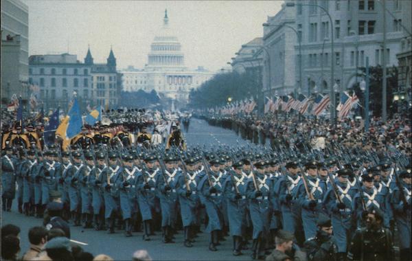 Reagan's Inaugural Parade Washington District of Columbia