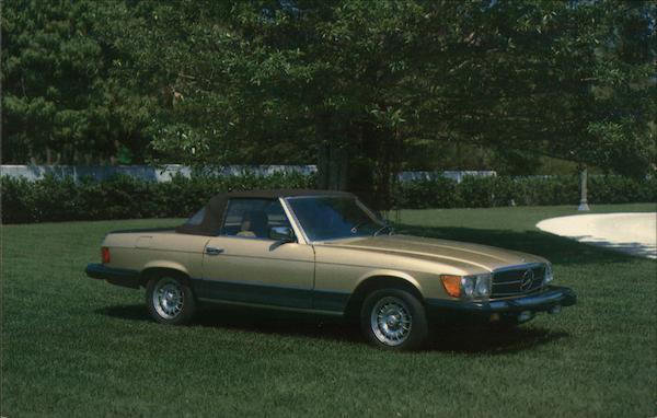 1983 Mercedes-Benz Model 500 SL Convertible Cars
