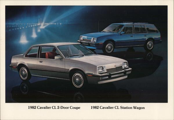 1982 Cavalier CL 2-Door Coupe & Cavalier CL Station Wagon