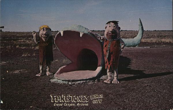 Flintstones Bedrock City Grand Canyon National Park Arizona