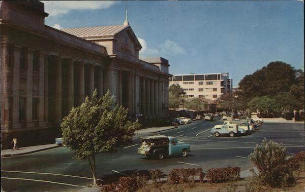 National Palace and Plaza de la Republica Managua Nicaragua