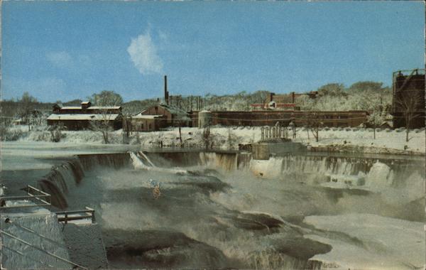 Falls of the Hudson River Glens Falls New York