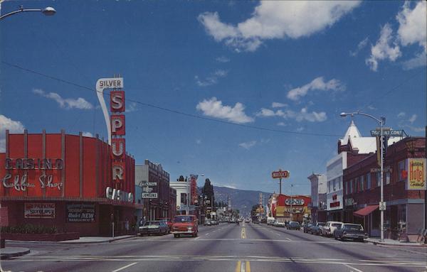 Looking North on Carson Street Carson City Nevada