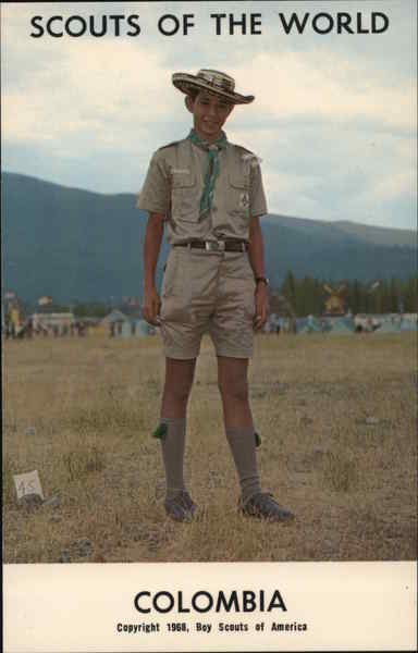 1968 Scouts of the World: Colombia South America