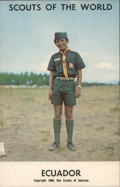 1968 Scouts of the World: Ecuador South America