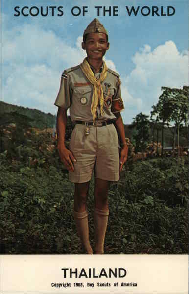 1968 Scouts of the World: Thailand Southeast Asia