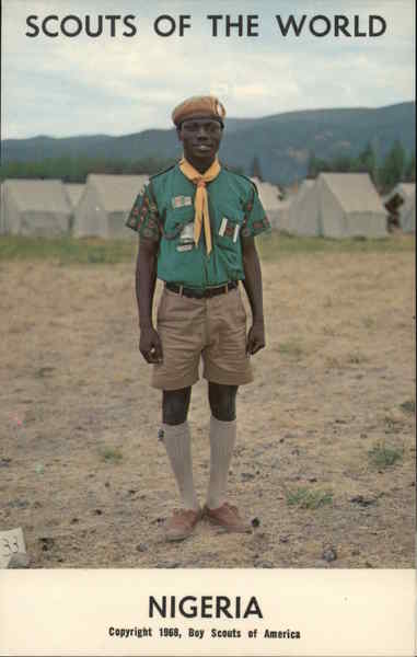 1968 Scouts of the World: Nigeria Africa