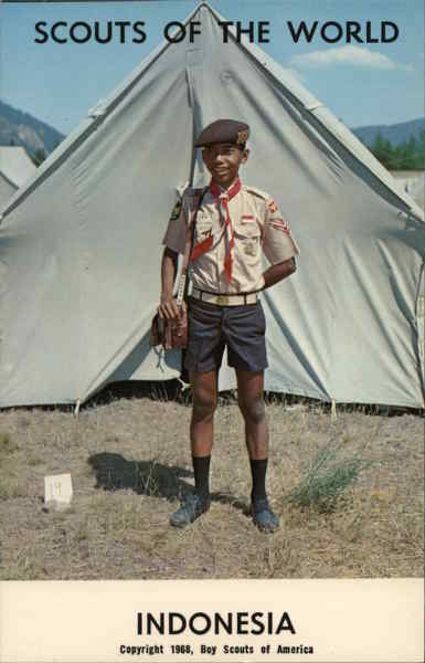 1968 Scouts of the World: Indonesia Southeast Asia