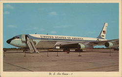 US Air Force One Aircraft Postcard Postcard Postcard